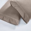 Flannel Cotton Solid Pillowcases, Set of 2 by Blue Nile Mills - 3 of 3