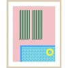 Amanti Art Poolside Fun II by Regina Moore Wood Framed Wall Art Print - 4 of 4