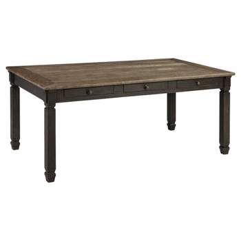 Tyler Creek Rectangular Dining Room Table Brown/Black - Signature Design by Ashley