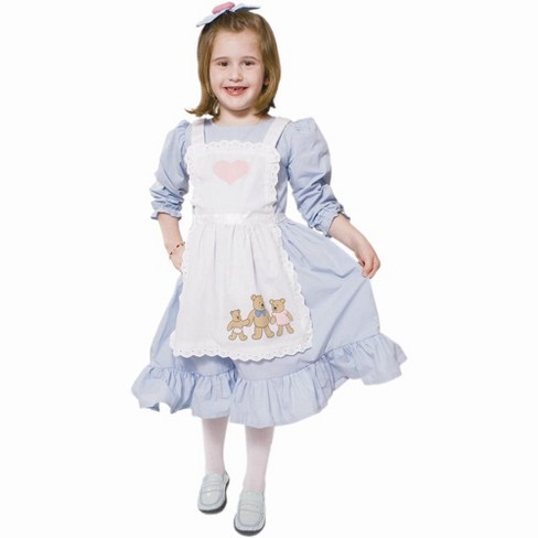 Dress Up America Pioneer Costume For Girls - Colonial Prairie Dress -  Medium : Target