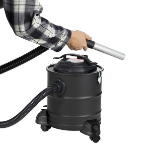 VEVOR Ash Vacuum Cleaner, 5 Gallon with 1200W Powerful Suction, Fireplace Vacuum with Reverse Suction, 16.4 ft Power Cable, 16 Kpa Max. Vacuum, Black - 1 of 4