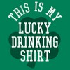 Men's Lost Gods St. Patrick's Day Lucky Drinking Shirt T-Shirt - 2 of 3