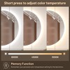 Keonjinn LED Backlit Bathroom Vanity Wall Mirror, 3 Color Temperatures Dimmable, Anti-Fog - 4 of 4
