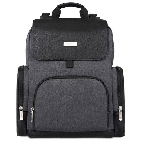 Black Convertible Diaper Bag | Diaper Bag Backpack, Easily Converts