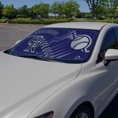 dodgers car shade