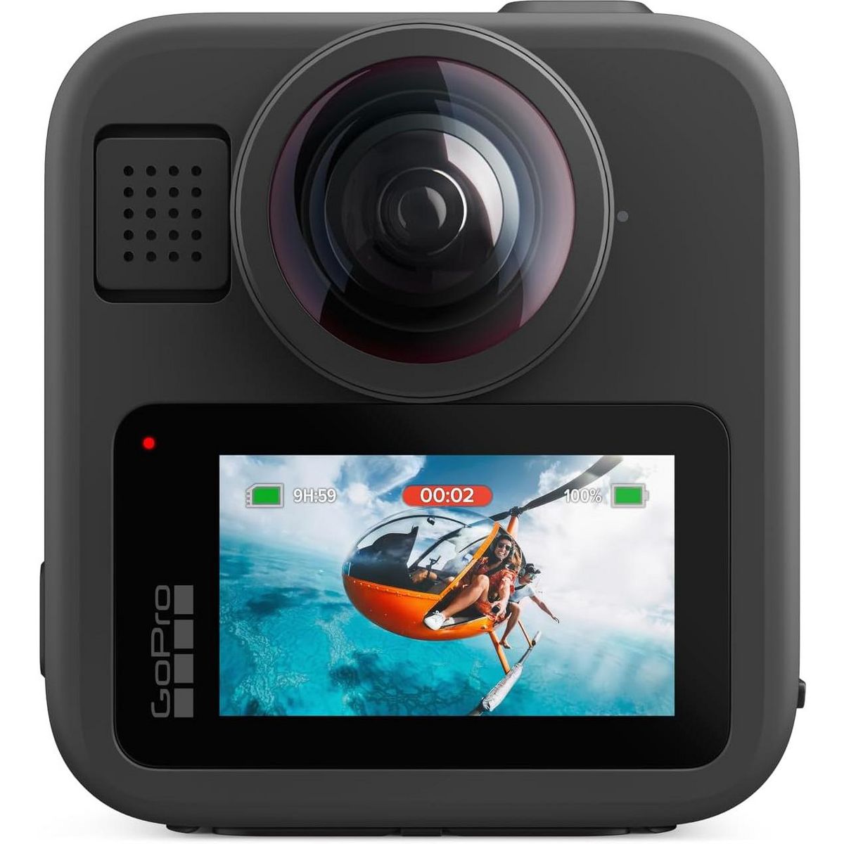 GoPro MAX2 - Waterproof 360, Traditional Action Camera w/ Touch Screen, Spherical 8K Video, 29MP 360 Photos, HyperSmooth Stabilization, 6 Microphones