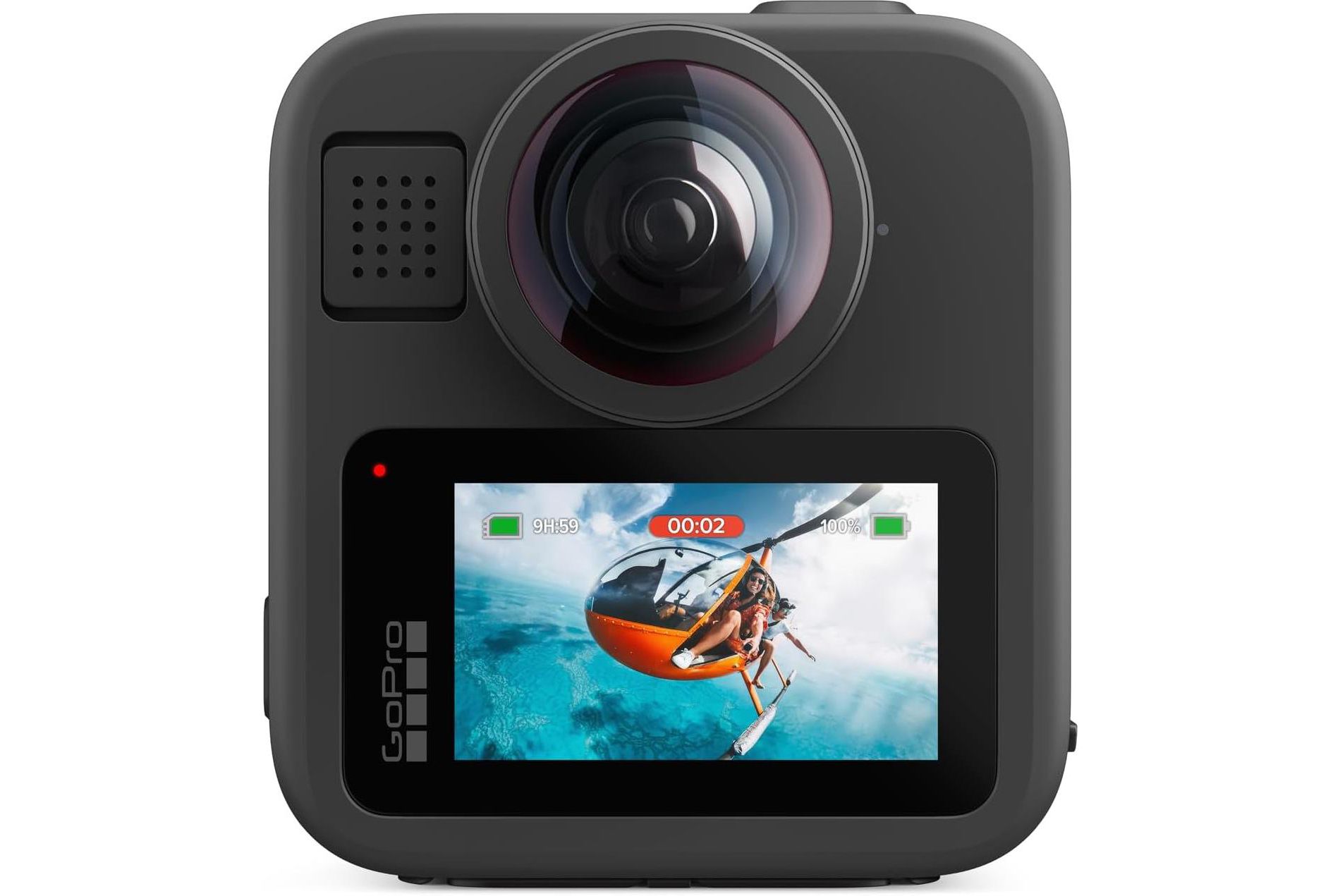 GoPro MAX2 - Waterproof 360, Traditional Action Camera w/ Touch Screen, Spherical 8K Video, 29MP 360 Photos, HyperSmooth Stabilization, 6 Microphones