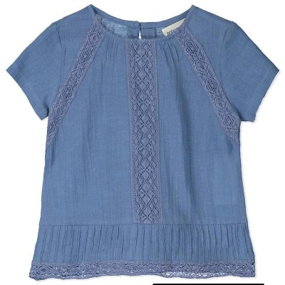 Girl's Jodhpur Short Sleeve Blouse - POPPET & FOX