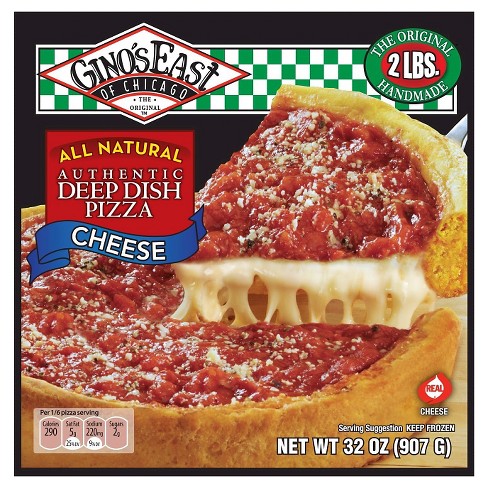 Gino's East Deep Dish Cheese Frozen Pizza - 32oz : Target