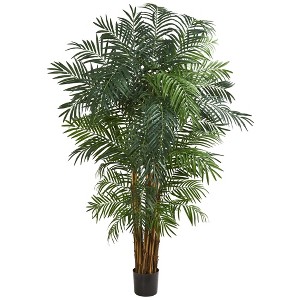 Nearly Natural 7’ Areca Palm Artificial Tree - 1 of 1