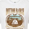 Women's - Yellowstone - Dutton Ranch Photo Nouveau Cropped Graphic T-Shirt - 2 of 4