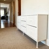 CAVINAS 5-Drawer Dresser for Bedroom, Multi-Purpose Chest of Drawers with Wooden Top & Metal Frame, Storage Cabinet  for Closet/Entryway/Nursery - 3 of 4