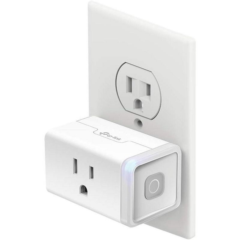 Kasa Smart Plug Classic 15A Smart Home Wi-Fi Outlet Works with Alexa & Google Home No Hub Required 1-Pack HS105 White Manufacturer Refurbished, 1 of 7