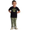 Funny Halloween Vampire Fang Anxiety Toddler Baby Graphic T Shirt Brisco Brands - 3 of 4