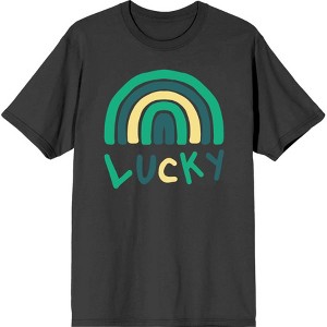 St Pats Lucky Rainbow Men's Crew Neck Short Sleeve Tee - 1 of 2