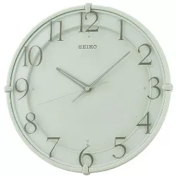 Seiko 12" Kai Modern Shadown Wall Clock, Green