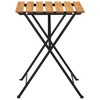 vidaXL Bistro Table 21.7 in.x21.3 in.x28 in. Solid Acacia Wood - 4 of 4