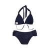 bar III Womens Triangle Side Tab 2 Piece Bikini - 2 of 2