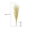 Unique Bargains Party Vase Wedding Decor Tall Fluffy Faux Pampas Grass - 3 of 4