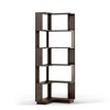 GDFStudio Mire 6-Tier Wooden L-Shaped Corner Bookcase with Open Shelves, Anti-Drop Panle and Anti Tipping Device - 4 of 4