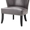 CAVINAS Faux Leather Accent Chair with Mid-Height Backrest,Modern Upholstered Living Room Chairs,Reading Chairs for Living Room - 2 of 4