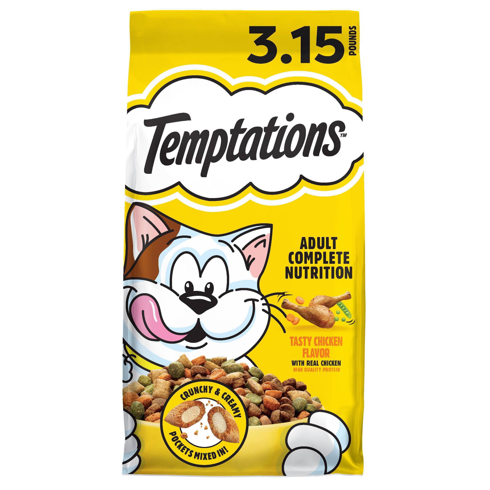 Temptations Tasty Chicken Flavor Dry Cat Food