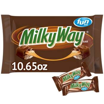 Milky Way Fun Size Milk Chocolate Candy Bars - 10.65oz