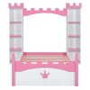 Twin Size Platform Bed with Storage Shelf for Kids Bedroom - 3 of 4