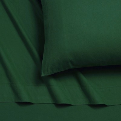 Tribeca Living 6 oz Cotton German Flannel Deep Pocket Sheet Set