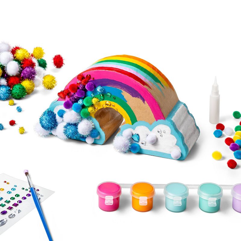Create-Your-Own Paper Mache Rainbow Collage Kit - Mondo Llama&#8482;, 5 of 6