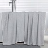 Viscose Cotton Blend Medium Weight Soft Textured Diagonal Ribbed Towel Set by Blue Nile Mills - 2 of 4