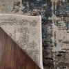 Distressed Abstract Lines Indoor Runner or Area Rug by Blue Nile Mills - 4 of 4