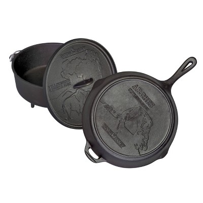 Camp Chef National Parks Cast Iron Set - Black