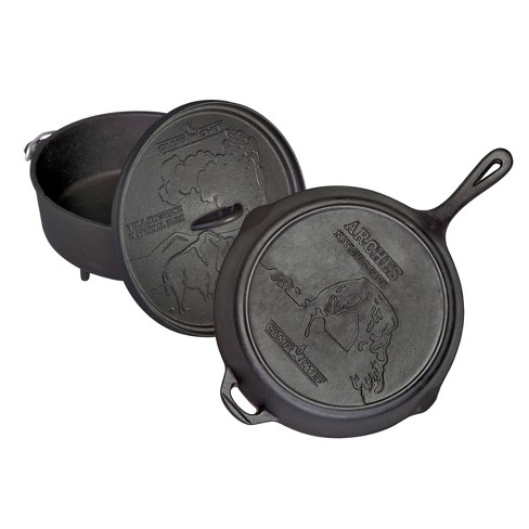 Camp Chef Cast Iron Charcoal Grill Black CIGR19