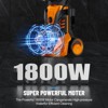 SUGIFT 1800W Electric Pressure Washer, 3500 PSI, 2.4 GPM, 5 Quick-Connect Nozzles, Detergent Selection Dial, Portable with Wheels and Hose Reel - 3 of 4