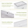 Hyleory 25" Modern Bathroom Vanity With Ceramic Basin, Undermount Sink Cabinet, Free Standing Storage Cabinet With Sink Combo Set - 2 of 4