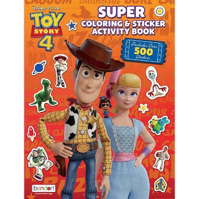 Toy Story 4 Super Sticker Book (Paperback)_0