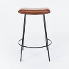 Clarkston Metal Counter Height Barstool with Upholstered Seat - Threshold™ designed with Studio McGee - image 3 of 4