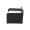 Baxton Studio Twin Camelia Fabric Upholstered Button Tufted Kids' Sofa Daybed Gray: Kids Bedroom Furniture, MDF Frame - 3 of 4