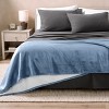 Faux Shearling Fleece Blanket by Bare Home - 2 of 4