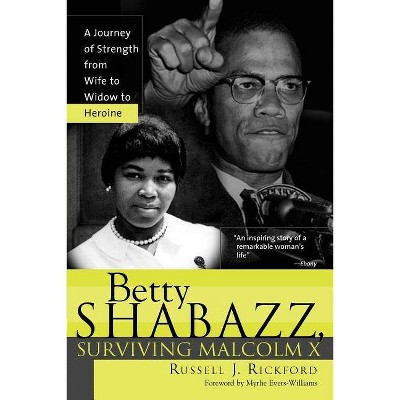 Betty Shabazz, Surviving Malcolm X - by  Russell Rickford (Paperback)