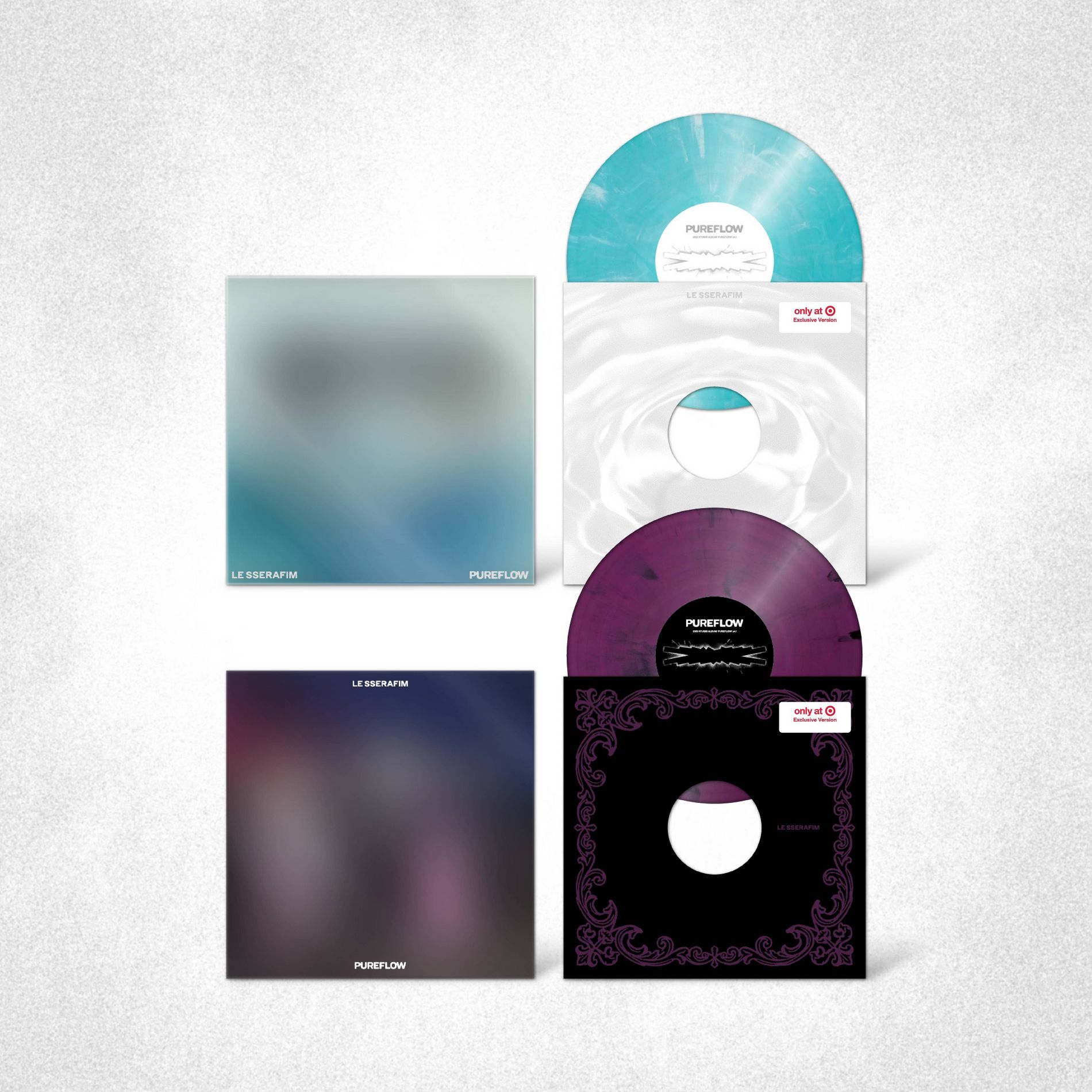 LE SSERAFIM - 2nd Studio Album ‘PUREFLOW’ pt.1 (Target Exclusive, Vinyl)