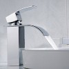 LunaLulinlk Bathroom sink faucet, single hole bathroom faucet, modern single handle lavatory faucet - 2 of 4