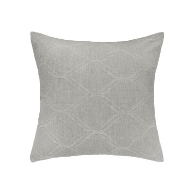 EY Essentials 26" x 26" Elaine Stone Cotton Euro Sham - Machine Washable