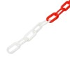 Unique Bargains Adjustable Crowd Control Driveway Plastic Chain Barrier with Snap Hooks - 4 of 4
