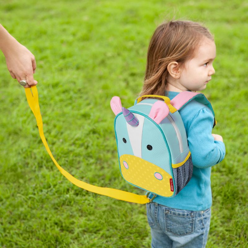 Skip Hop Zoo Little Kids&#39; &#38; Toddler Harness Backpack - Unicorn, 3 of 7