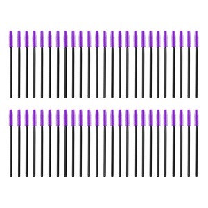 Unique Bargains Convenient Silicone Eyelash Brush 50 Pcs - 1 of 4