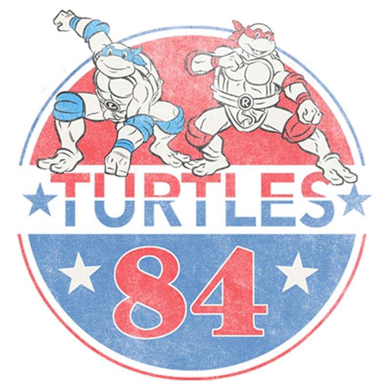 Boy's Teenage Mutant Ninja Turtles Vintage Turtles 84 T-Shirt, 2 of 5