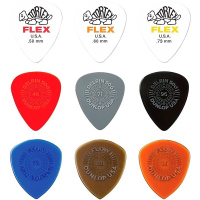 Dunlop Variety Flex/Flow/Prime Grip Pick Pack LT/MD-18