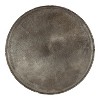 Kate and Laurel Alessia Round Metal Coffee Table, 25x25x15, Silver - 3 of 4